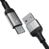 Cabo de dados JOYROOM USB-A para USB-C, 3A, 1,2m, preto (S-UC027A10)