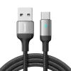 Cabo de dados JOYROOM USB-A para USB-C, 3A, 1,2m, preto (S-UC027A10)