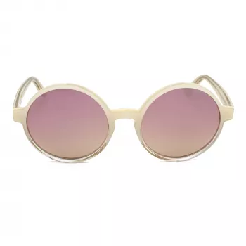 Óculos de sol para mulher JPLUS JP5022-14 - armação geométrica moderna em acetato com proteção UV400 - 54/21/145 mm