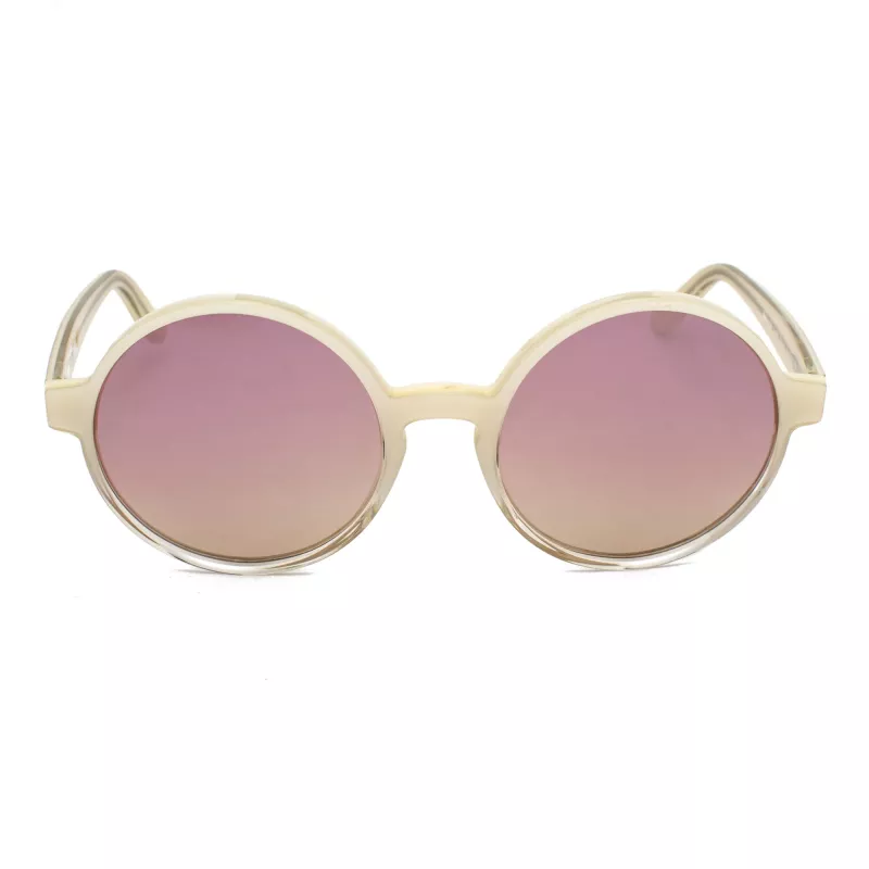 Óculos de sol para mulher JPLUS JP5022-14 - armação geométrica moderna em acetato com proteção UV400 - 54/21/145 mm