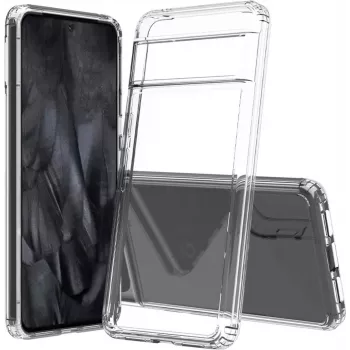 JT Berlin BackCase Pankow Clear para Google Pixel 8 Pro - Capa TPU transparente 11045