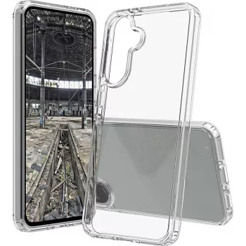 JT Berlin BackCase Pankow Clear para Samsung Galaxy A36 5G - Capa TPU transparente com proteção contra choques 11172