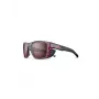 Óculos de sol Julbo Shield M Spectron Polarized 3 HD - cinzento translúcido/rosa