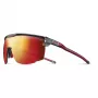 Julbo Ultimate SP3CF óculos de sol - lentes Spectron 3 CF, categoria 3, armação preta/vermelha