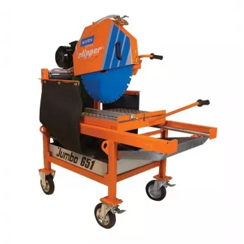 Máquina de corte abrasiva Norton Jumbo 651, 400 V, 5,5 kW (7,5 HP), com disco 70184647265