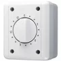 Mecanismo de interruptor horário rotativo mecânico JUNG 8012W, 120 min, 16A, 250V, branco