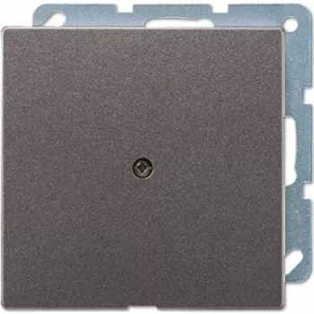 Placa central Jung AL2990AAN antracite para dimmer rotativo e interruptor