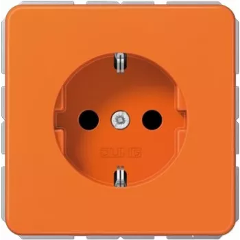 JUNG CD 1520 BF O Tampa para botão, branco alpino