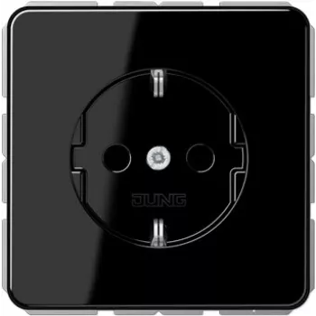 JUNG CD 1520 BFKI SW tampa para espelho central, 1 módulo, preto