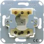 JUNG CD134.18WU Interruptor de chave, comutador 2 polos, 250 V AC, 10 A, encastrar, branco alpino