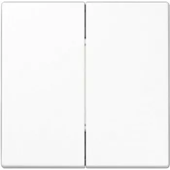 JUNG ENOLS995WW Emissor de parede por rádio EnOcean de 4 canais, sem bateria, branco alpino