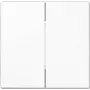 JUNG ENOLS995WW Emissor de parede por rádio EnOcean de 4 canais, sem bateria, branco alpino