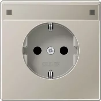 JUNG ES 1520 NA tampa dupla, branco alpino