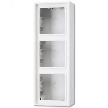 JUNG LS 583 A SW tampa basculante, preto, mate, termoplástico, para série LS de interruptores e botões