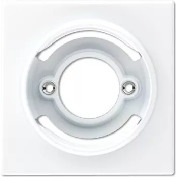 JUNG LS 937 WW Tecla/placa de cobertura 1 módulo para série LS 990, Branco alpino