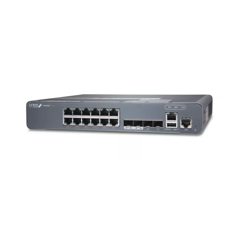 Juniper EX Series EX4000-12P Switch - L3 Gerido - 12x Gigabit PoE+