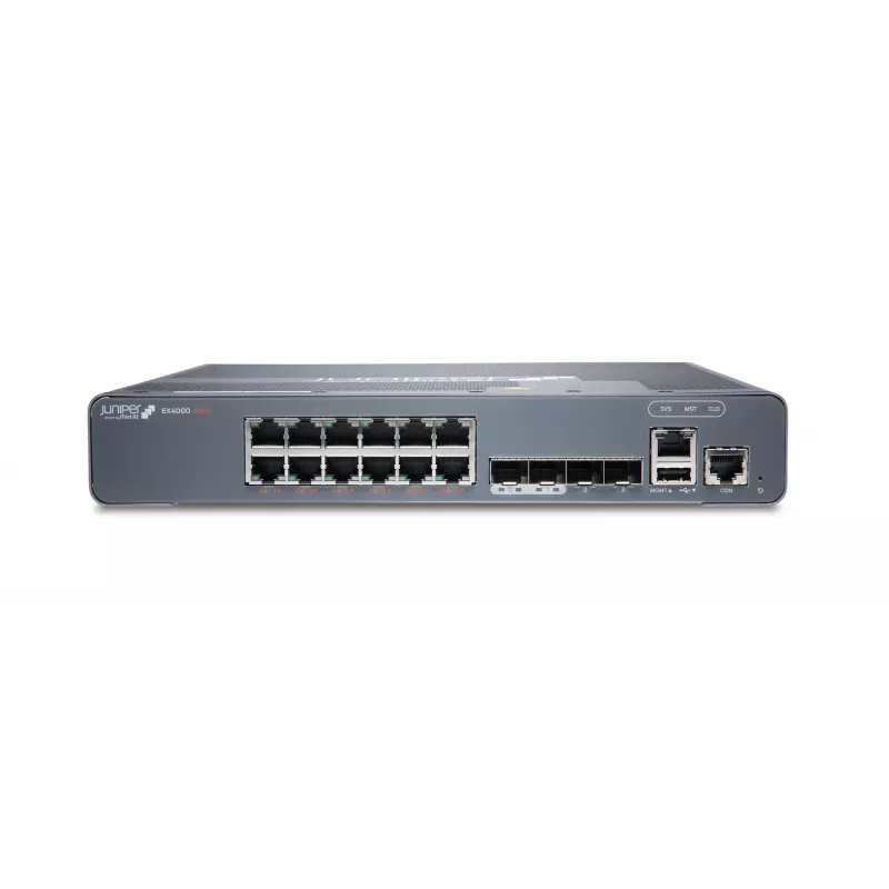 Juniper EX Series EX4000-12P Switch - L3 Gerido - 12x Gigabit PoE+