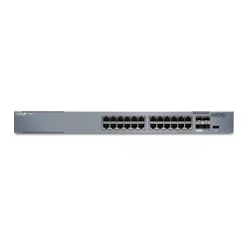 Juniper EX Series EX4000-24P Switch - L3 Gerido - 24 portas Gigabit PoE+ - 4x 10GbE SFP+ Uplinks - Montagem em rack 1U