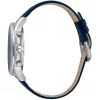 JUST CAVALLI MAN JC1G175L0225 Relógio de quartzo 42mm mostrador azul bracelete de pele