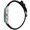 JUST CAVALLI MAN JC1G179P0015 42mm relógio analógico de quartzo - mostrador preto, bracelete de pele