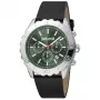 JUST CAVALLI MAN JC1G214L0015 relógio analógico de quartzo 46mm mostrador preto bracelete de pele preta