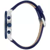 Relógio de homem JUST CAVALLI MAN JC1G214L0045 44mm mostrador azul bracelete de pele