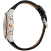 JUST CAVALLI MAN JC1G215L0035 42mm relógio analógico de quartzo mostrador preto bracelete de pele preta