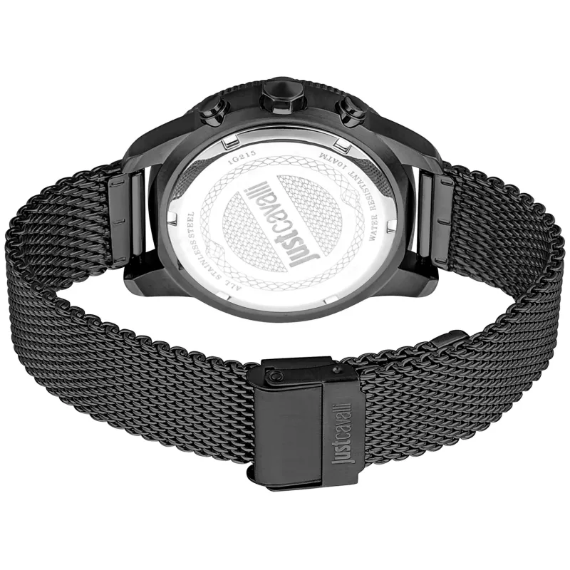Relógio de homem JUST CAVALLI MAN JC1G215M0065 42mm bracelete mesh de aço inoxidável