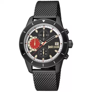 Relógio de quartzo JUST CAVALLI homem JC1G215M0075 41mm aço inoxidável