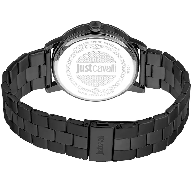 JUST CAVALLI Relógio de homem JC1G216M0075 42mm aço inoxidável quartzo