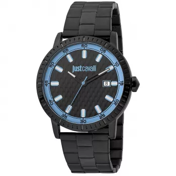 JUST CAVALLI Relógio de homem JC1G216M0075 42mm aço inoxidável quartzo