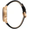 JUST CAVALLI MAN JC1G217L0035 relógio analógico de quartzo 42mm mostrador preto caixa de aço inoxidável bracelete de pele preta