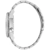 Relógio de homem JUST CAVALLI MAN JC1G217M0055 quartzo analógico 42 mm aço inoxidável mostrador azul bracelete prateado