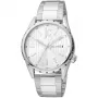 Relógio de homem JUST CAVALLI MAN JC1G217M0055 quartzo analógico 42 mm aço inoxidável mostrador azul bracelete prateado