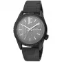 Relógio de homem JUST CAVALLI MAN JC1G217M0075 quartzo analógico 42mm bracelete de malha de aço inoxidável