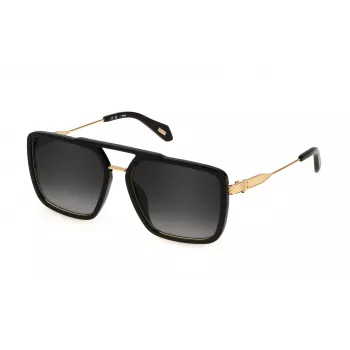 Óculos de sol de homem JUST CAVALLI SJC040580Z42 Havana retangular 58/17/145 mm