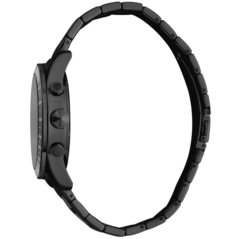 JUST CAVALLI relógio de homem JC1G204M0065 44mm mostrador azul bracelete de malha de aço inoxidável