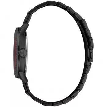 JUST CAVALLI Relógio de homem JC1G216M0065 42mm mostrador preto bracelete de pele quartzo