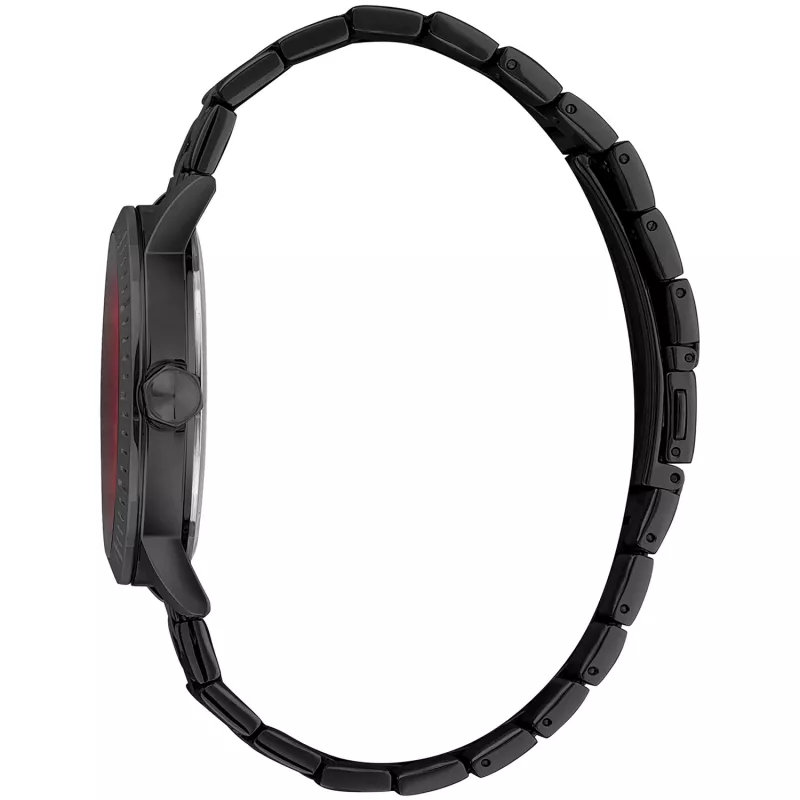 JUST CAVALLI Relógio de homem JC1G216M0065 42mm mostrador preto bracelete de pele quartzo