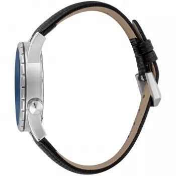 JUST CAVALLI Relógio de quartzo analógico homem JC1G217L0025 42 mm Mostrador azul Pulseira de pele azul