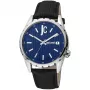 JUST CAVALLI Relógio de quartzo analógico homem JC1G217L0025 42 mm Mostrador azul Pulseira de pele azul