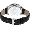 Relógio de quartzo de homem JUST CAVALLI JC1G175L0215 42mm mostrador azul bracelete de pele