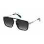 JUST CAVALLI óculos de sol para homem SJC040-580G61 - armação geométrica de aro completo em plástico com lentes de policarbonato, proteção UV400, 58 mm de largura da lente