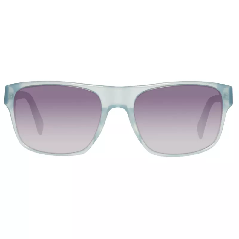 JUST CAVALLI óculos de sol unissexo JC743S-5787B armação azul lentes cinzentas degradê 57mm
