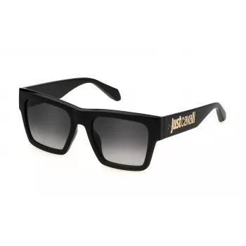 Óculos de sol unissexo JUST CAVALLI SJC038-540Z42 havana castanho retangulares 54 mm