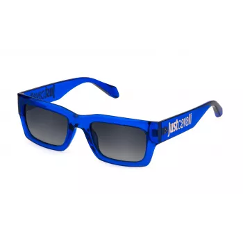 JUST CAVALLI óculos de sol unissexo SJC039-5406NA Havana acetato lentes castanhas 54mm