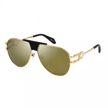 Óculos de sol unissexo Just Cavalli SJC095-62300G Havana castanho degradê 62 mm