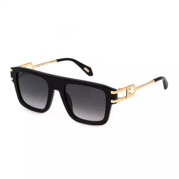 JUST CAVALLI Óculos de sol unissexo SJC096-530700 Brown Havana Pilot Acetato UV400