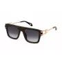 Óculos de sol unissexo JUST CAVALLI SJC096-5307TZ armação de acetato havana lentes de policarbonato castanhas 53mm