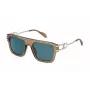 Óculos de sol unissexo JUST CAVALLI SJC096-5309X8 Havana acetato cinzento degradê 53mm